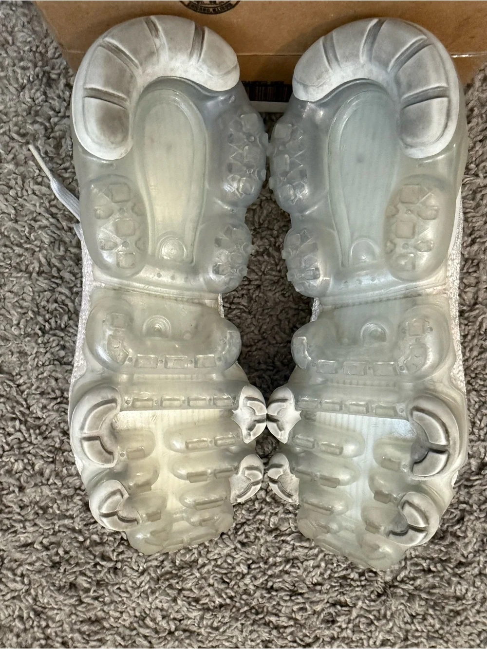 Nike Air VaporMax Flyknit 3 White Pure Platinum Women’s Size 7 AJ6910-100